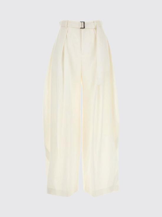 26SS 사카이 스트레이트 팬츠 2608286 151 White - SACAI