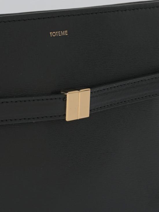 26SS 토템 클러치/파우치 261WAM0052LE0025 001 Black - TOTEME