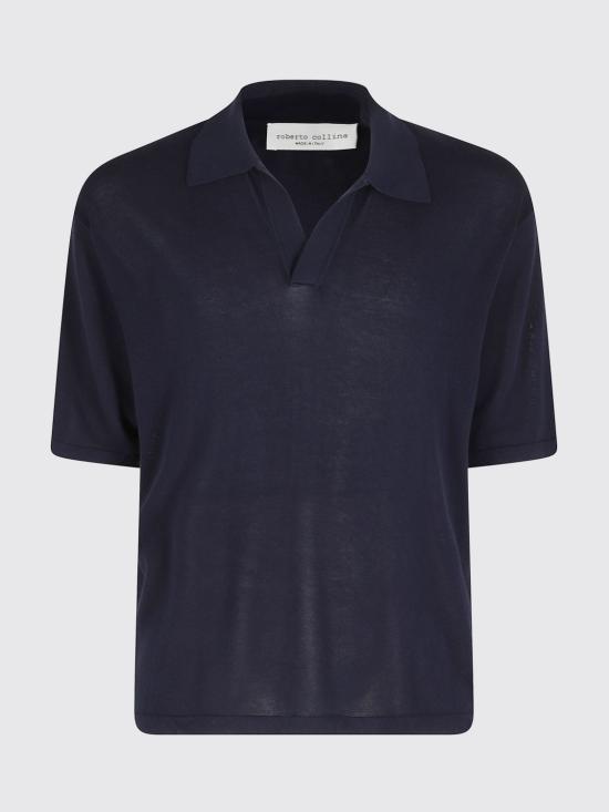 26SS 로베르토 콜리나 폴로 티셔츠 261MYA11024 Navy - ROBERTO COLLINA