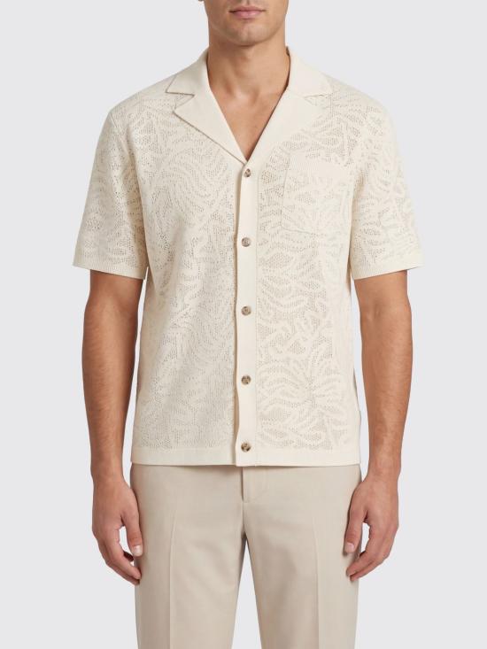 26SS 드롤드무슈 셔츠 KCA174CO293 OFF White