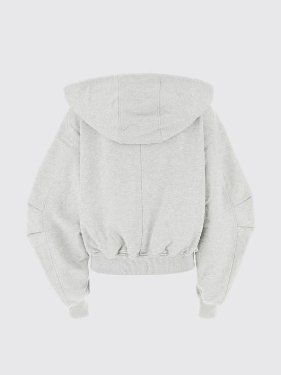 26SS 디 아티코 후드 티셔츠 260WCF00015JJF007AA 841 Grey - THE ATTICO