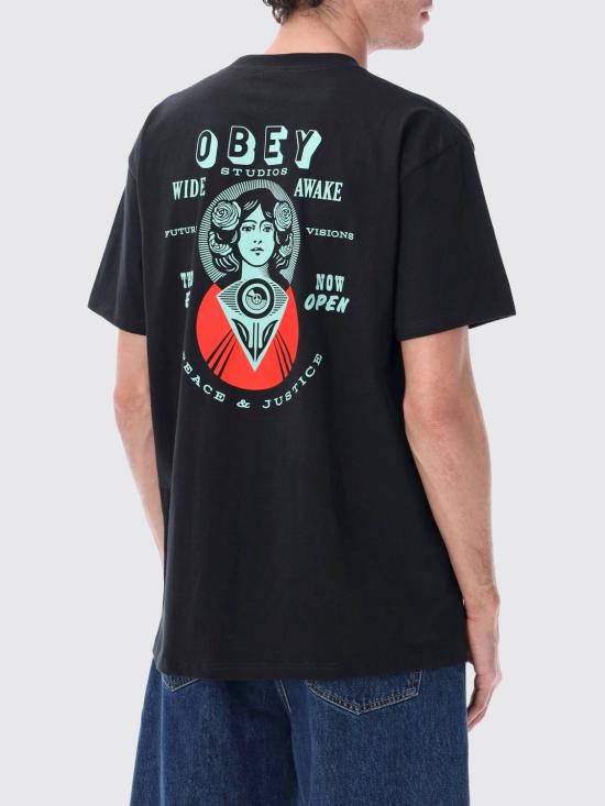 26SS 오베이 반팔 티셔츠 165264330 Black - OBEY