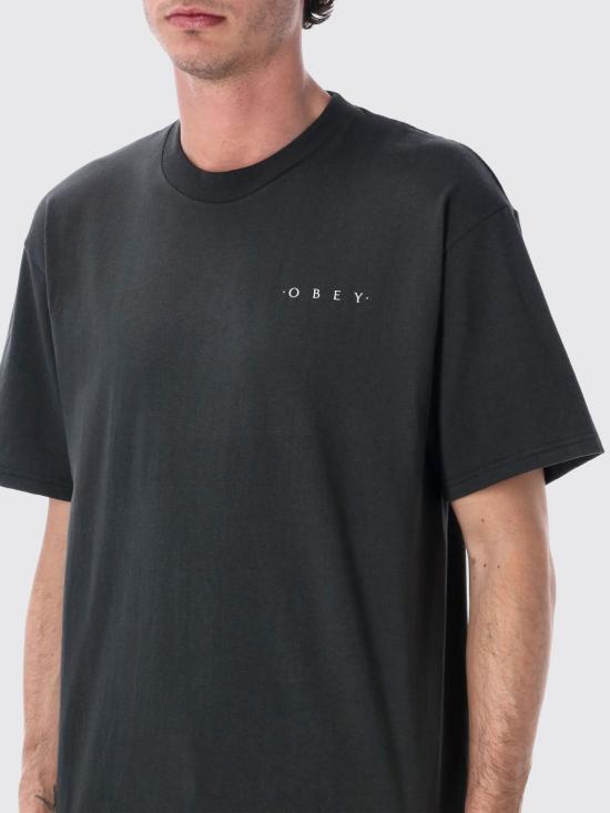 26SS 오베이 반팔 티셔츠 165264332 VB Black - OBEY