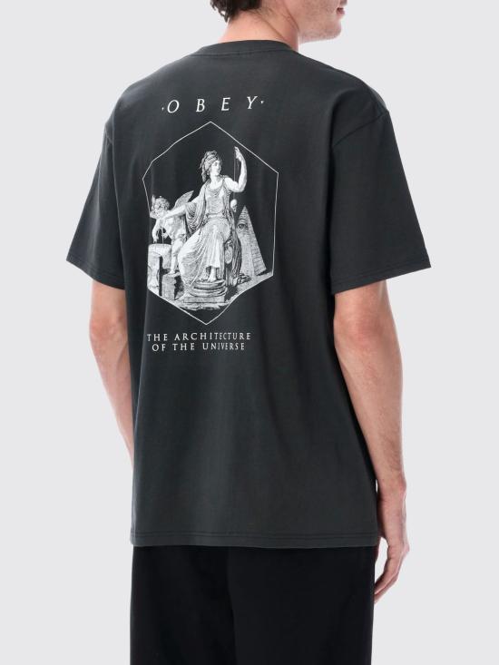 26SS 오베이 반팔 티셔츠 165264332 VB Black - OBEY