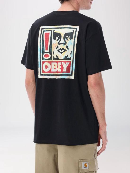 26SS 오베이 반팔 티셔츠 165264328 Black - OBEY
