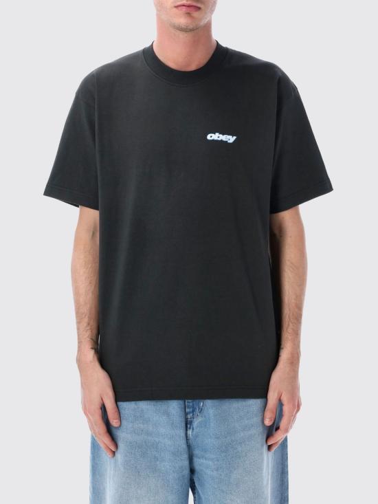 26SS 오베이 반팔 티셔츠 168024359 VB Black