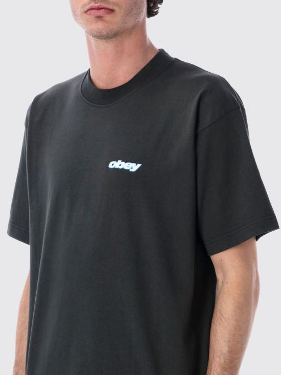 26SS 오베이 반팔 티셔츠 168024359 VB Black - OBEY