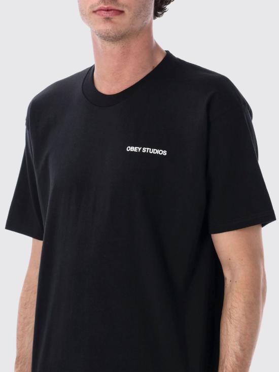 26SS 오베이 반팔 티셔츠 165264343 Black - OBEY