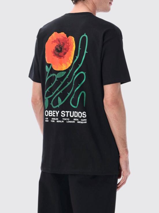 26SS 오베이 반팔 티셔츠 165264343 Black - OBEY