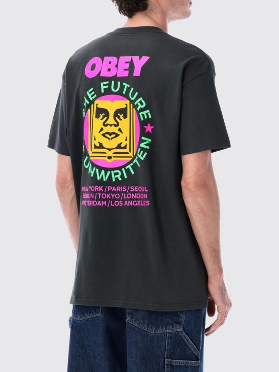 26SS 오베이 반팔 티셔츠 165264297 VB Black - OBEY