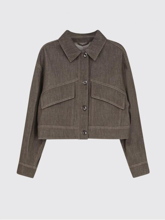 26SS 브루넬로 쿠치넬리 자켓 MB1257801 C004 Olive - BRUNELLO CUCINELLI