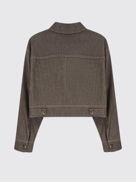 26SS 브루넬로 쿠치넬리 자켓 MB1257801 C004 Olive - BRUNELLO CUCINELLI