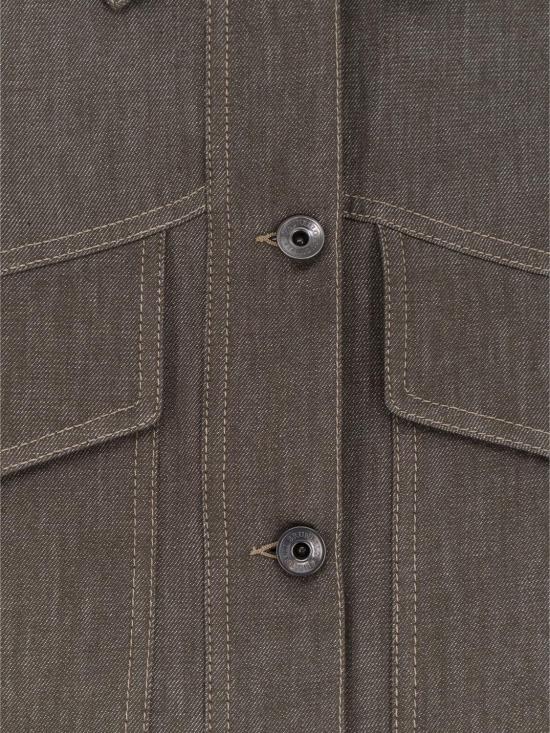 26SS 브루넬로 쿠치넬리 자켓 MB1257801 C004 Olive - BRUNELLO CUCINELLI