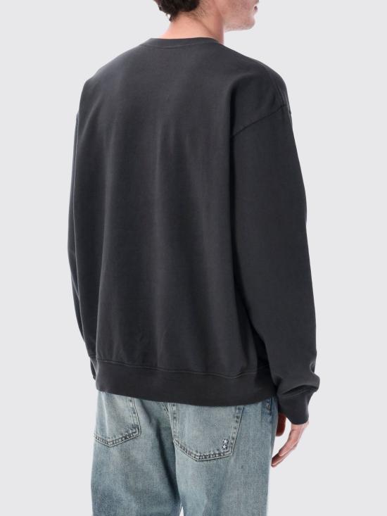 26SS 스포티앤리치 긴팔 티셔츠 ST07164255BA02 FADED BLAC Black - SPORTY & RICH