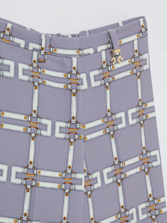 26SS [키즈] 엘리자베타프랜치 스트레이트 팬츠 EFPA3190GAE01 8125 Lilac - ELISABETTA FRANCHI