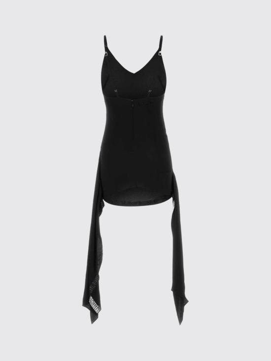 26SS 디 아티코 숏 원피스 260WCA00472AAS001HF 100 Black - THE ATTICO