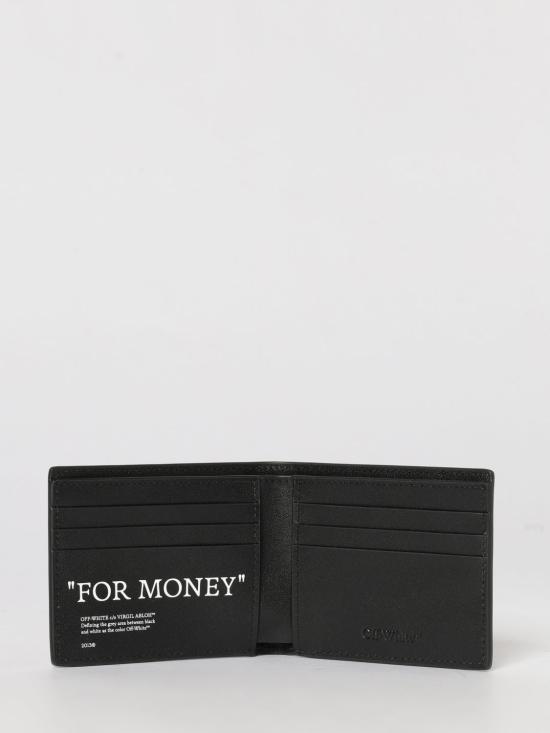 26SS 오프화이트 남성지갑 OMNC074C99LEA001 1001 Black - OFF WHITE