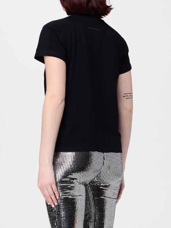 26SS MM6 메종마르지엘라 반팔 티셔츠 S62GD0216M20048 900 Black - MM6 MAISON MARGIELA