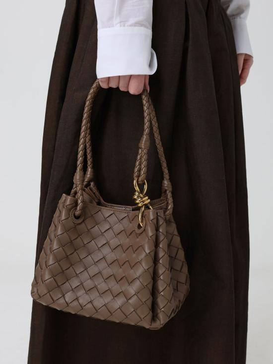 26SS 보테가베네타 스몰 파라슈트 숄더백 796569VCPPT 2360 Brown - BOTTEGA VENETA
