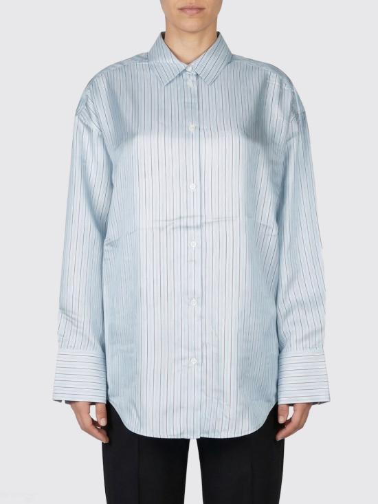 26SS 토템 블라우스 261WRT0700FB0553339 ICE White