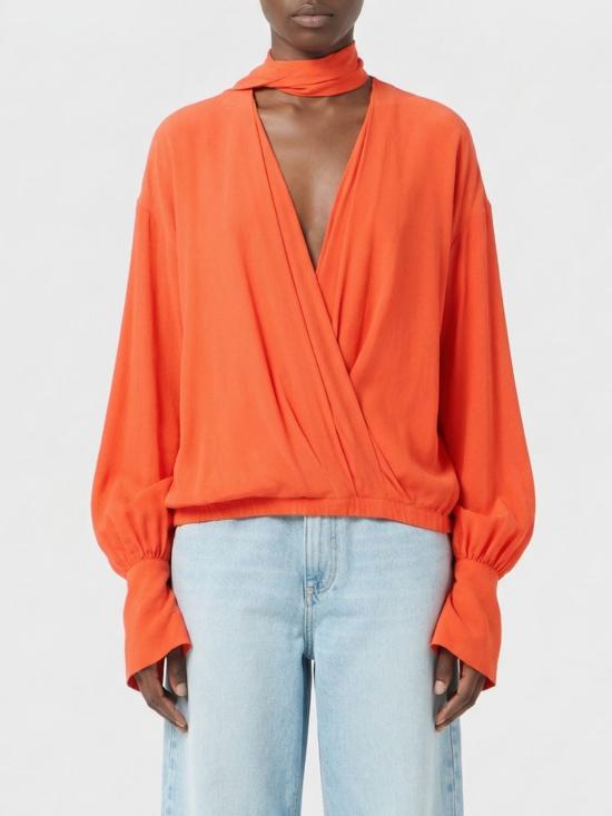 26SS 블루마린 블라우스 P622C446A N0216 Orange