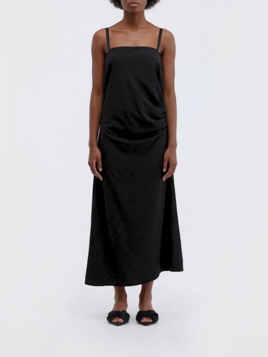 26SS 까르벵 롱 원피스 6261K21075 N999 Black
