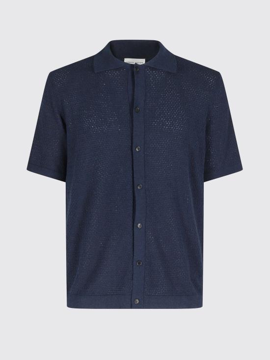 26SS 로베르토 콜리나 반팔 셔츠 261MYA44325 NAVY Blue - ROBERTO COLLINA