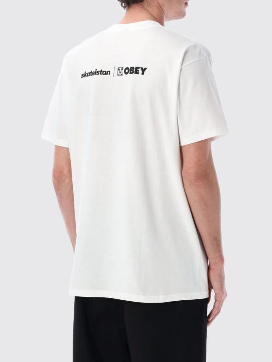 26SS 오베이 반팔 티셔츠 165264403 White - OBEY