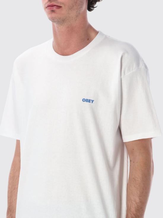 26SS 오베이 반팔 티셔츠 165264346 White - OBEY