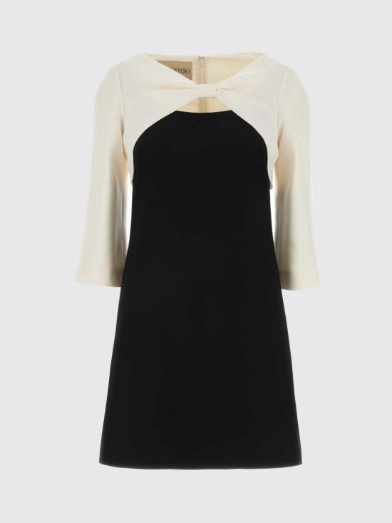 26SS 발렌티노 가라바니 미디 원피스 8B3VAJ061CF 0NA Black - VALENTINO GARAVANI