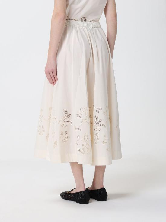 26SS 포르테포르테 롱 스커트 14602MYSKIRT 0038 Yellow Cream - FORTE FORTE