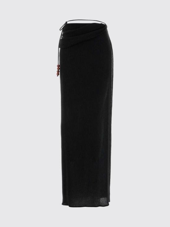 26SS 마그다뷰트림 롱 스커트 306426 Black - MAGDA BUTRYM