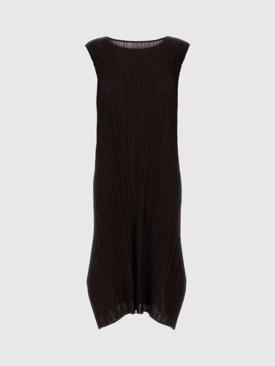 26SS 플리츠플리즈 미디 원피스 PP58JH116 47 Brown - PLEATS PLEASE