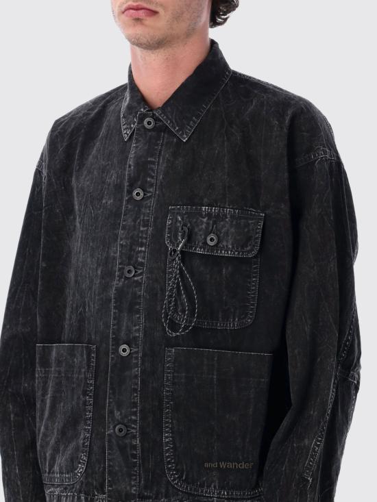 26SS 앤드원더 자켓 5746181104 010 Black - AND WANDER