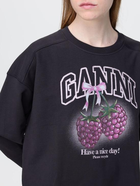 26SS 가니 스웨터 A1060076 252 Black - GANNI