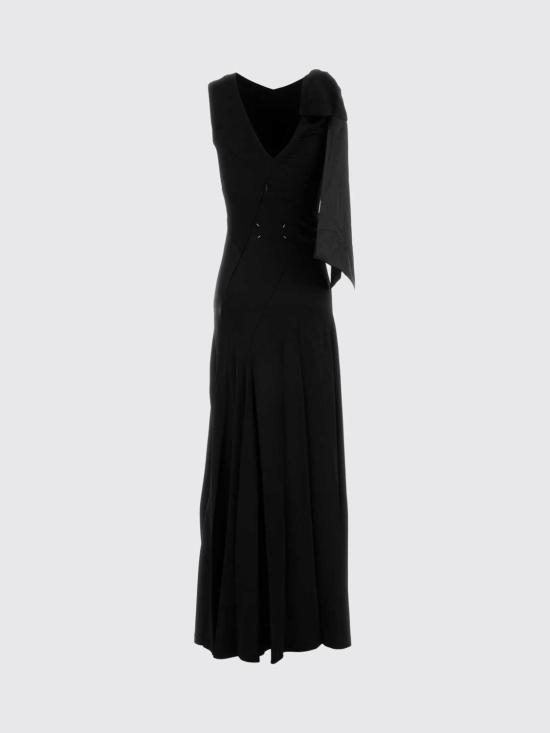 26SS 마르지엘라 바이어스 컷 이브닝 가운 S51DG0004S49465 900 Black - MAISON MARGIELA