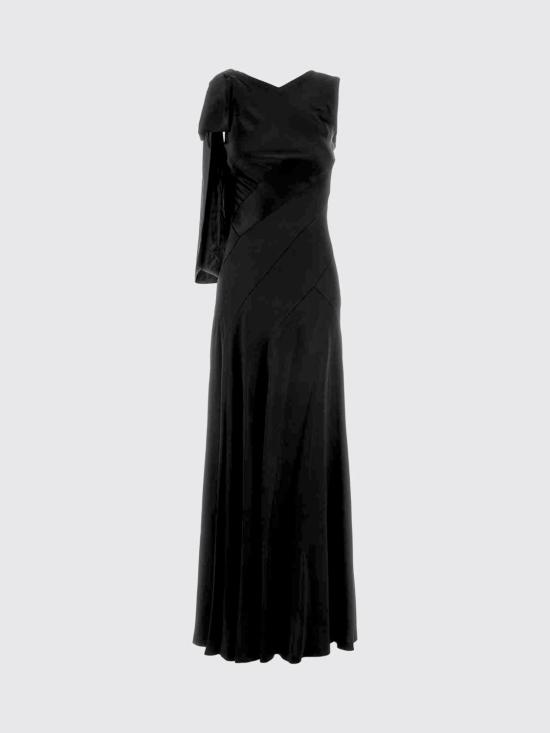 26SS 마르지엘라 바이어스 컷 이브닝 가운 S51DG0004S49465 900 Black - MAISON MARGIELA