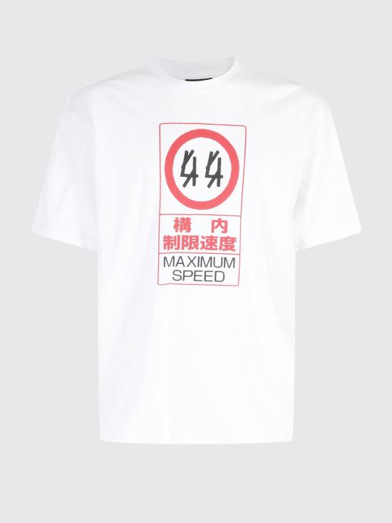 26SS 44레이블 반팔 티셔츠 B0030556FA706 P763 Strawberry - 44 LABEL