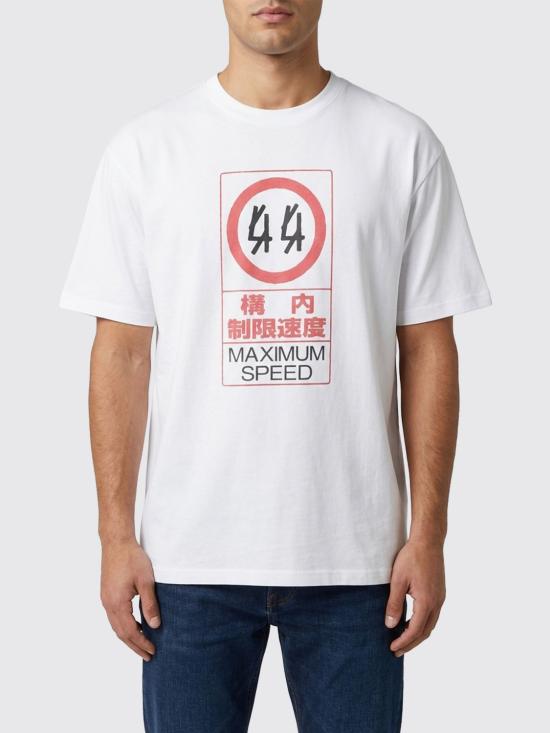 26SS 44레이블 반팔 티셔츠 B0030556FA706 P763 Strawberry