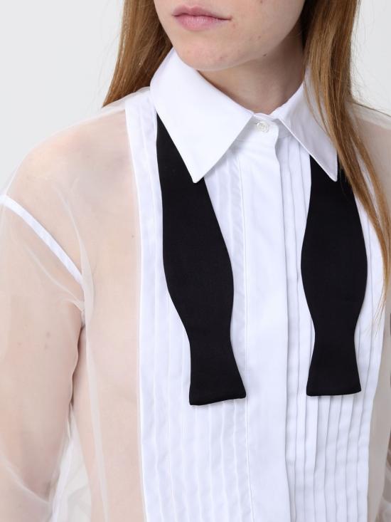 26SS 엘리자베타프랜치 블라우스 TJ49N62E2 DM2 White - ELISABETTA FRANCHI