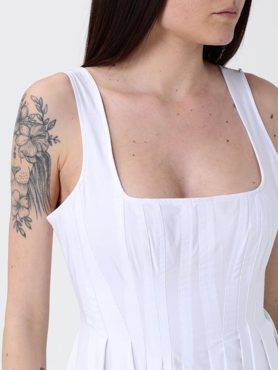 26SS 스포트막스 롱 원피스 2612221092600 001 White - SPORTMAX