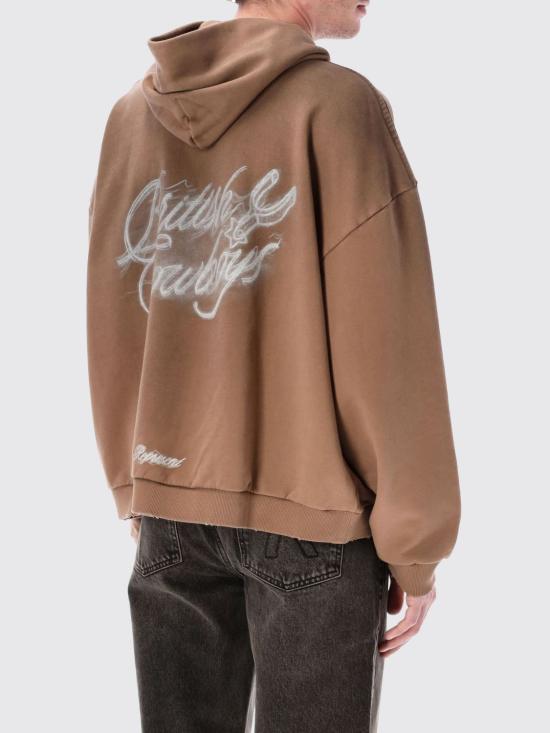 26SS 리프레젠트 후드 티셔츠 MLM100610 16 Brown - REPRESENT