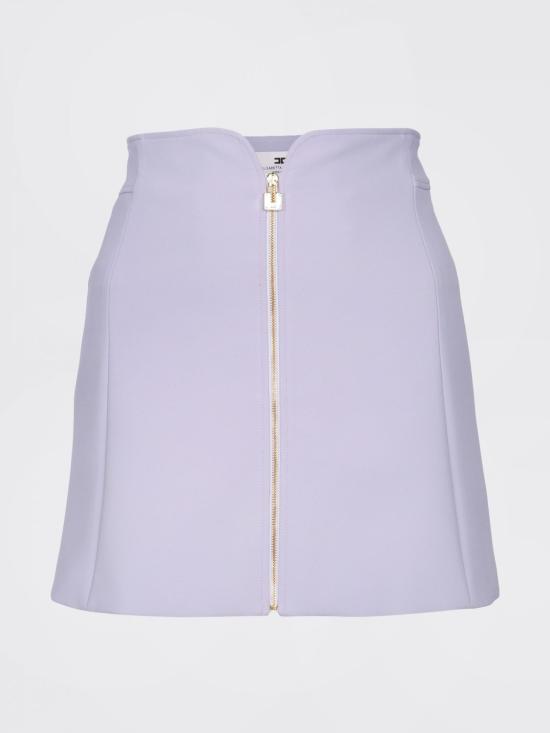 26SS 엘리자베타프랜치 숏 스커트 GO15061E2 EV7 Lilac - ELISABETTA FRANCHI