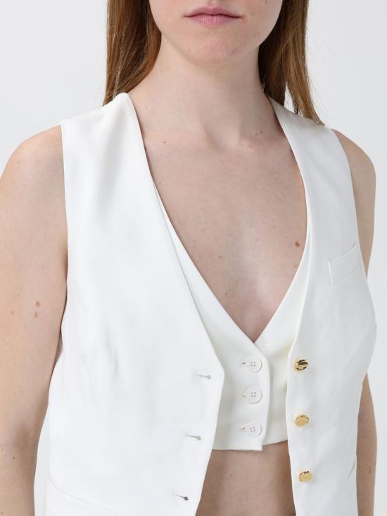 26SS 엘리자베타프랜치 베스트 GL00862E2 360 Ivory - ELISABETTA FRANCHI