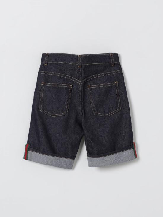 26SS [키즈] 구찌 쇼츠/버뮤다 853979XDDCE 4759 Denim - GUCCI