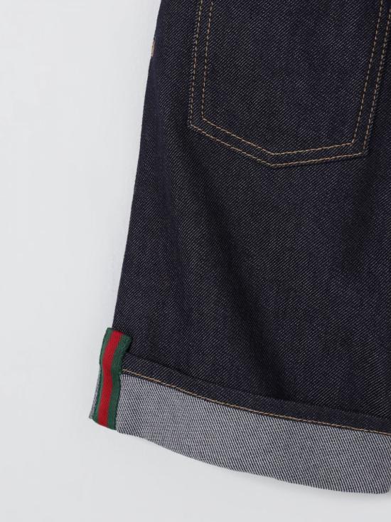 26SS [키즈] 구찌 쇼츠/버뮤다 853979XDDCE 4759 Denim - GUCCI