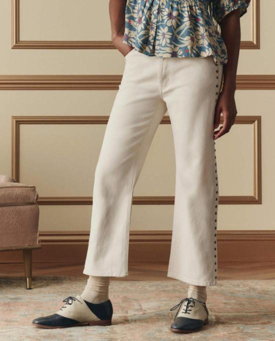  더 그레이트 데님 팬츠 위대한. 스터드 웨인 진