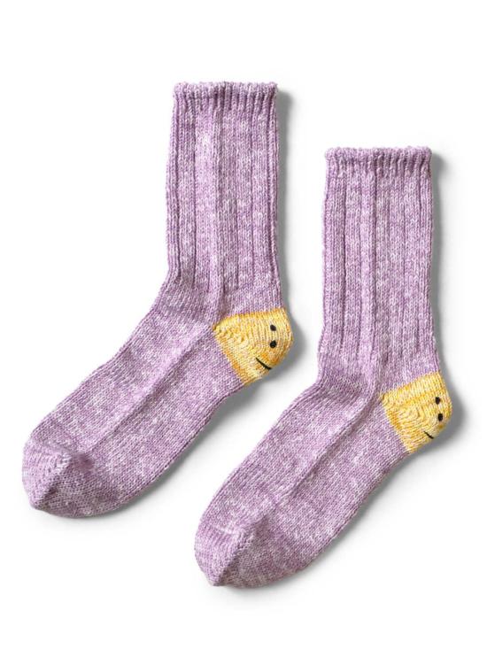  캐피탈 양말 56 얀 3x1 립 레인보우 해피 힐 - KAPITAL