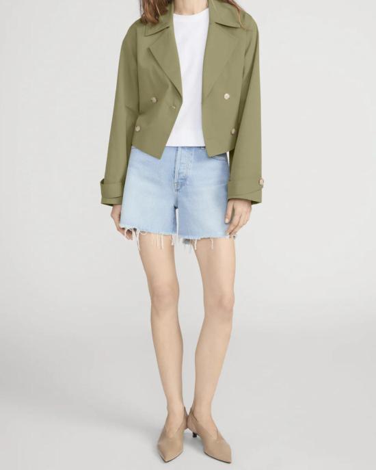  프레임 데님 숏팬츠 일상의 짧은 사기극을 에 담다 - FRAME