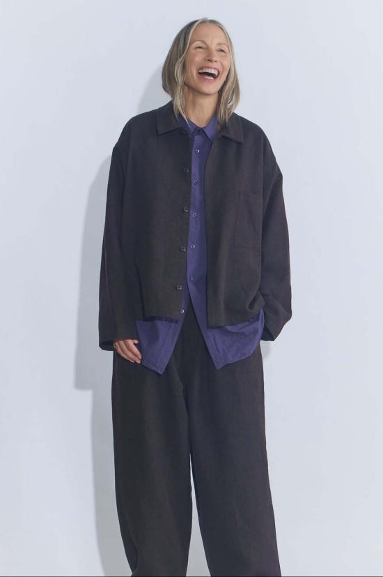  요코 사카모토 블라우스 사카모토 요코 작업